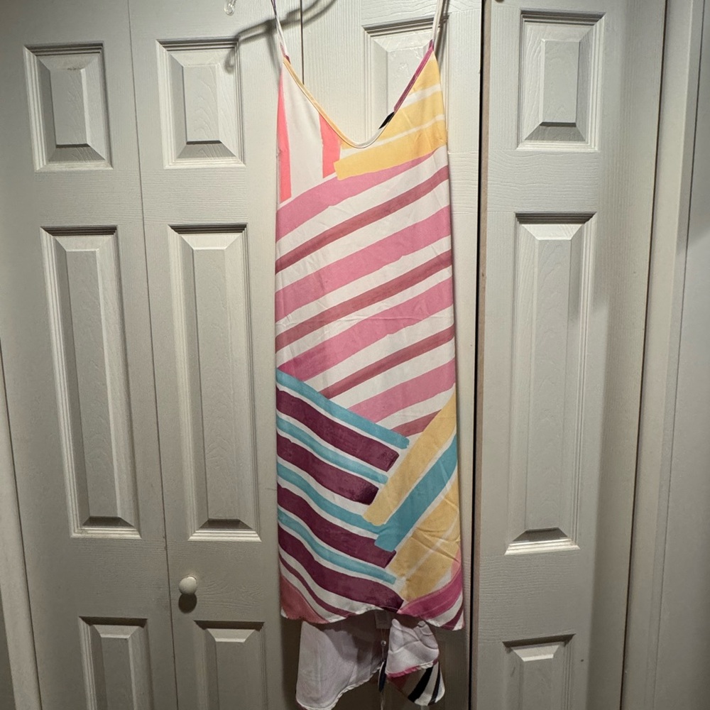 Cupshe Multicolor Striped Midi Dress